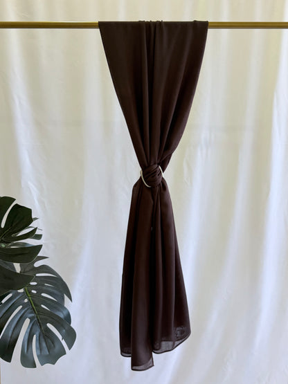 Chocolate Modal Hijab Set