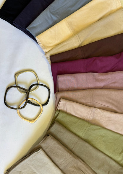 Khaki Modal Hijab Set