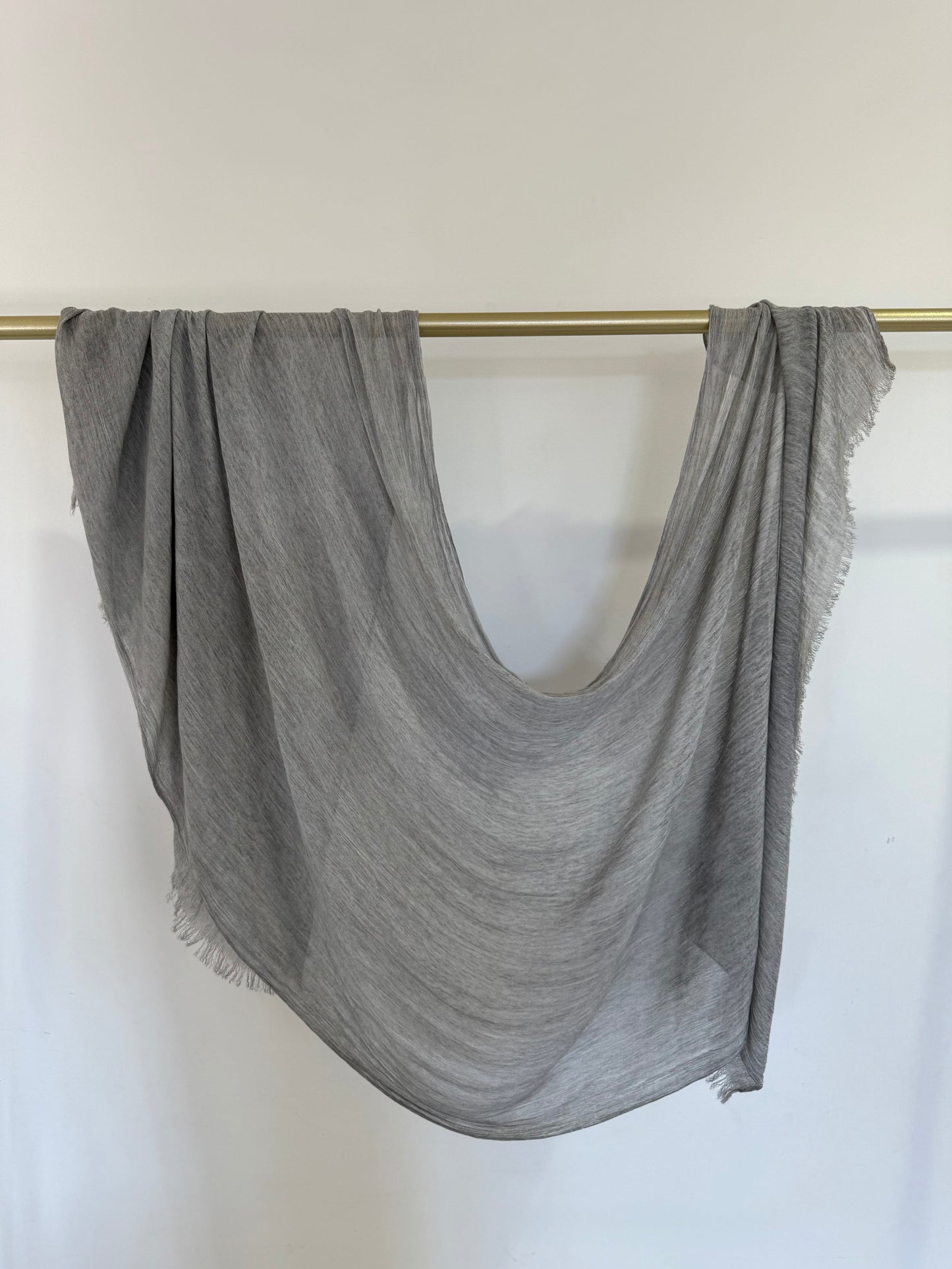 Stone Grey Rayon Bamboo