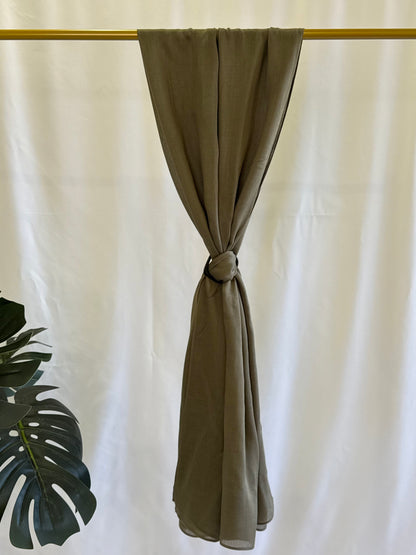 Khaki Modal Hijab Set