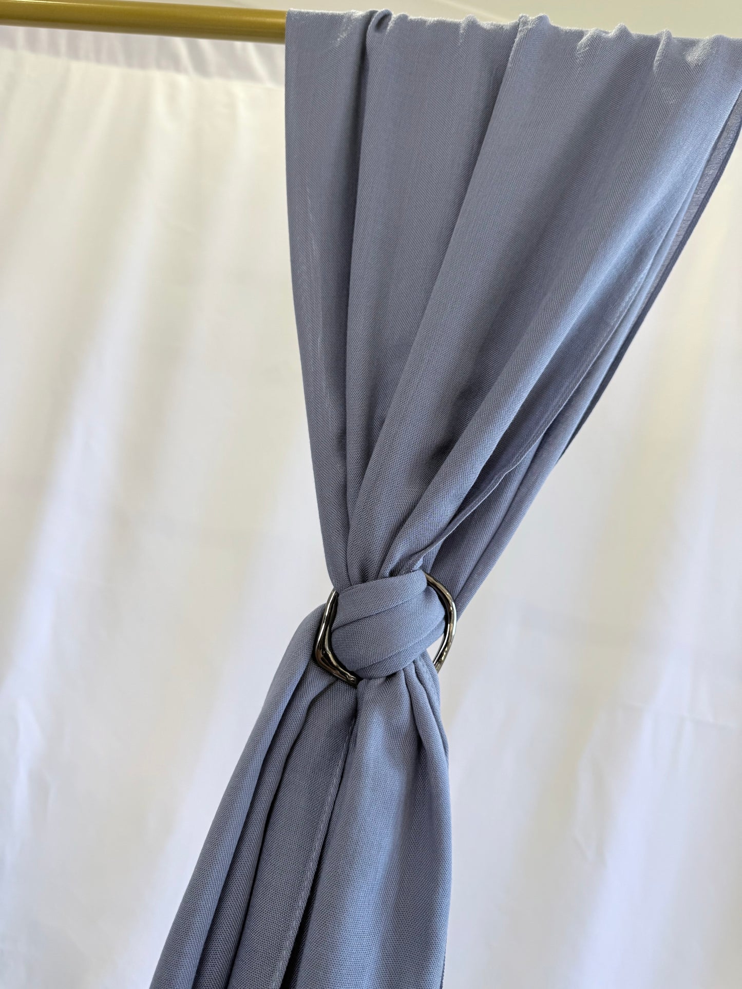Slate Modal Hijab Set