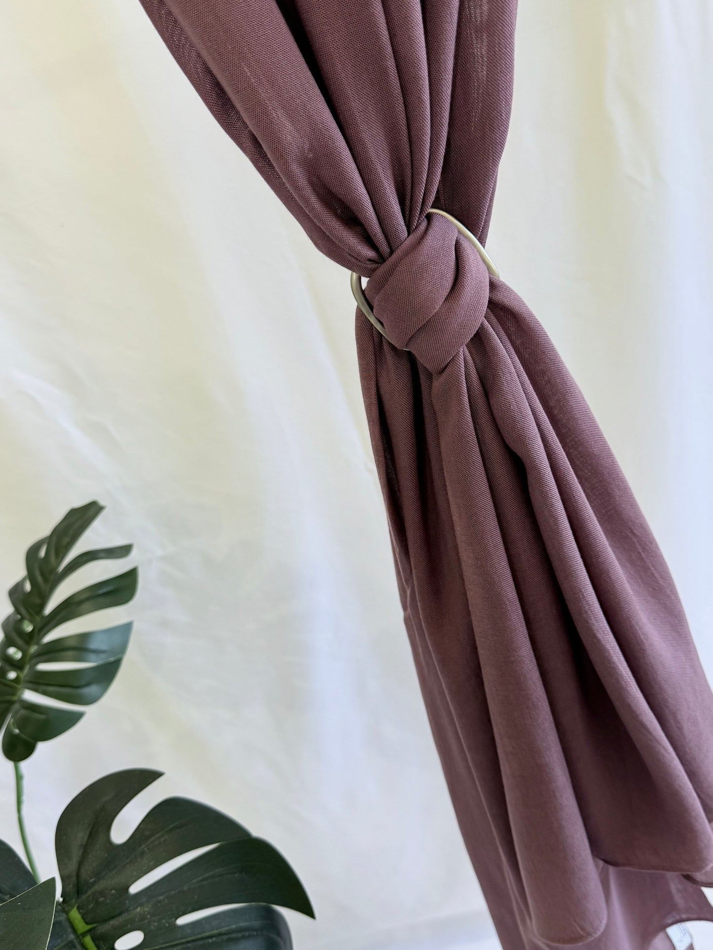 Mauve Modal Hijab Set