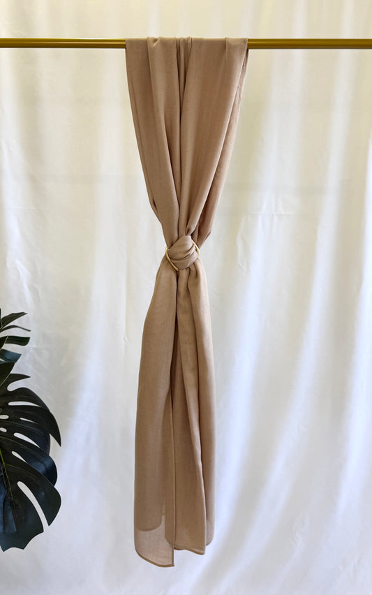 Latte Modal Hijab Set