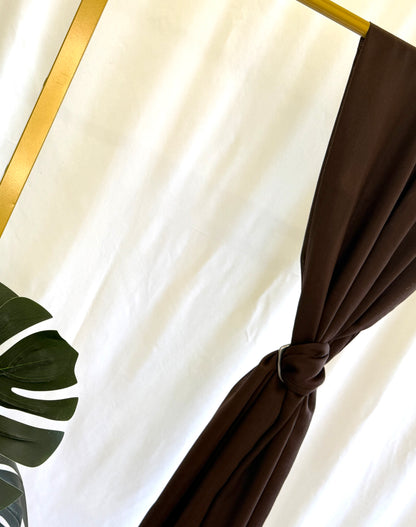 Chocolate Modal Hijab Set