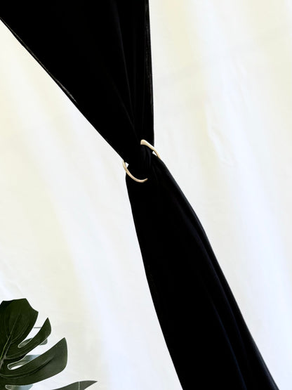 Ebony Modal Hijab Set