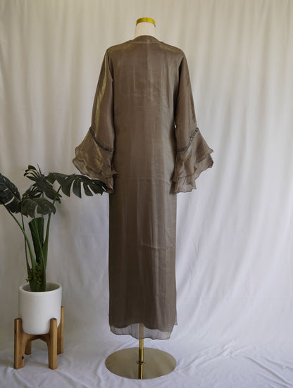 Amaara Jacket Abaya - Gold
