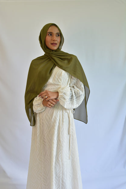 Olive Chiffon