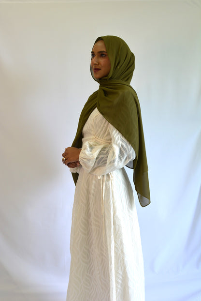 Olive Chiffon