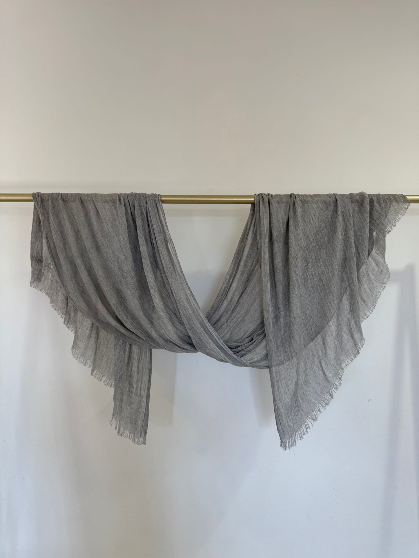 Stone Grey Rayon Bamboo